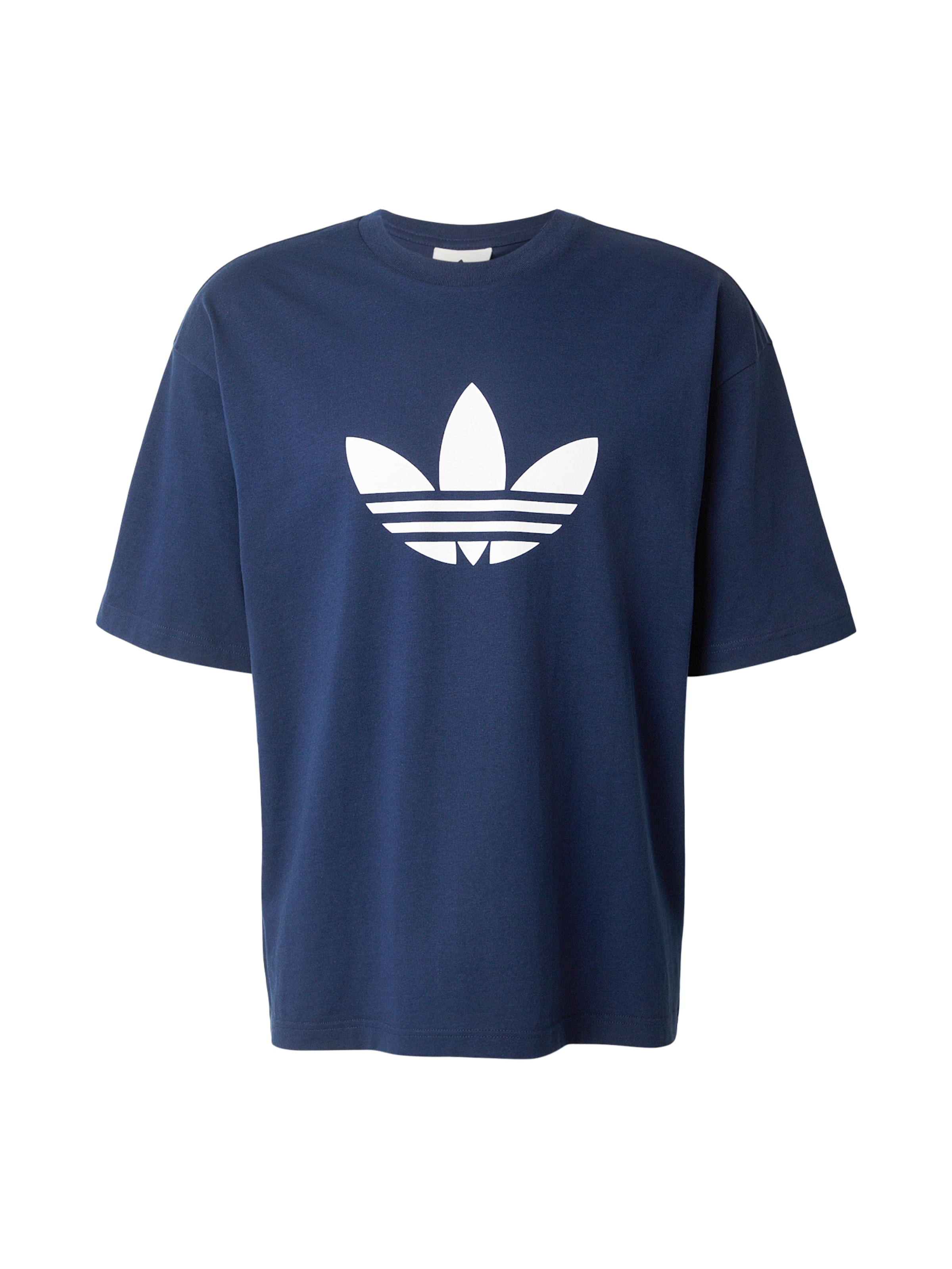 ADIDAS ORIGINALS Tričko 'TREFOIL' – modrá: přední strana