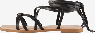 JOOP! Sandalen met riem 'Sofisticato Merle' in Zwart