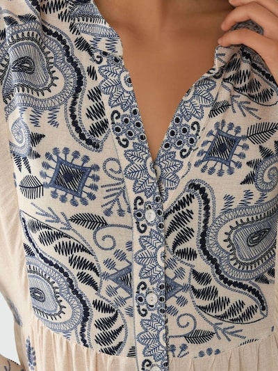 Hiccup Vestidos camiseiros em marinho, Vista do artigo