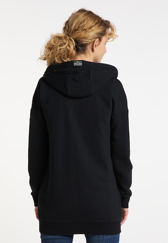 Schmuddelwedda Zip-Up Hoodie in Black