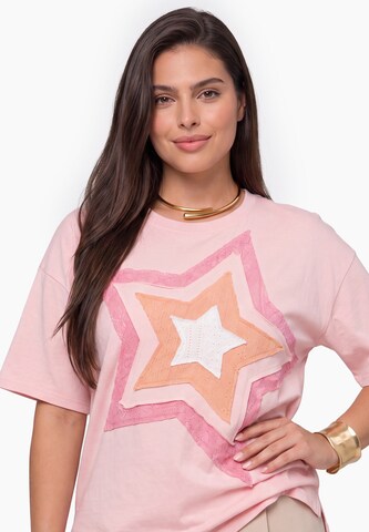 T-shirt faina en rose