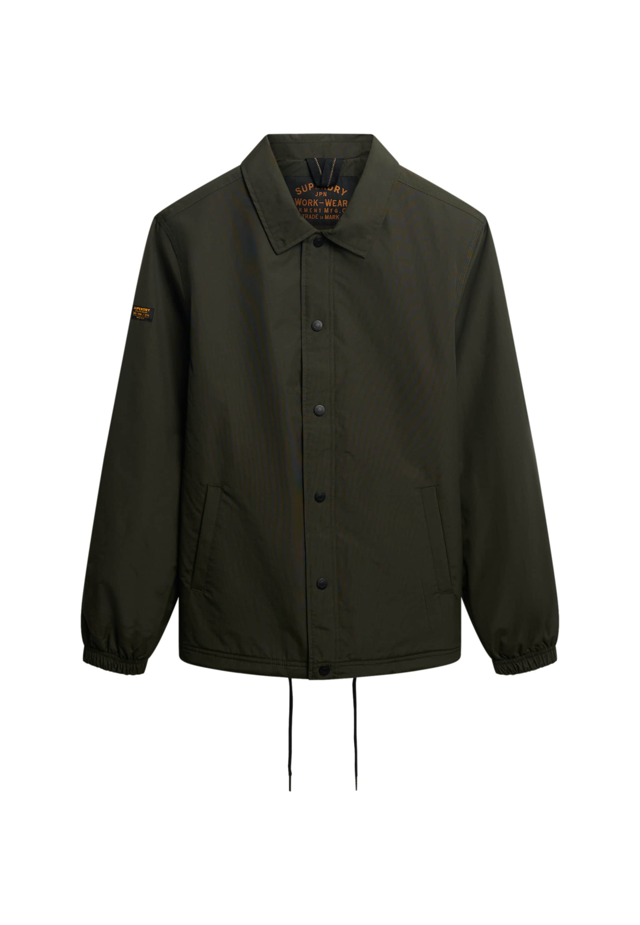 Superdry & Co Tussenjas in Groen: voorkant