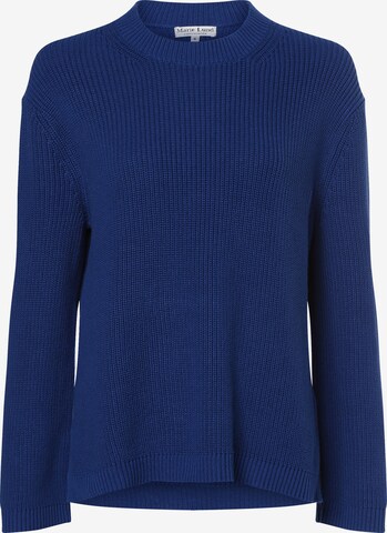 Marie Lund Pullover in Blau: predná strana