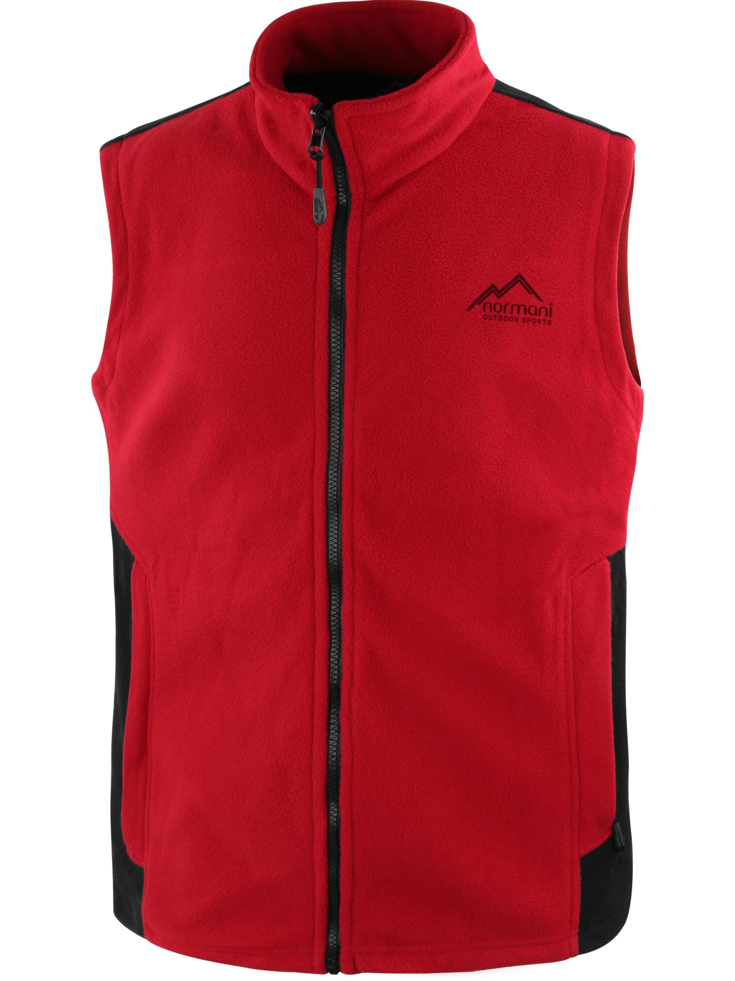 normani Vest in Red: front