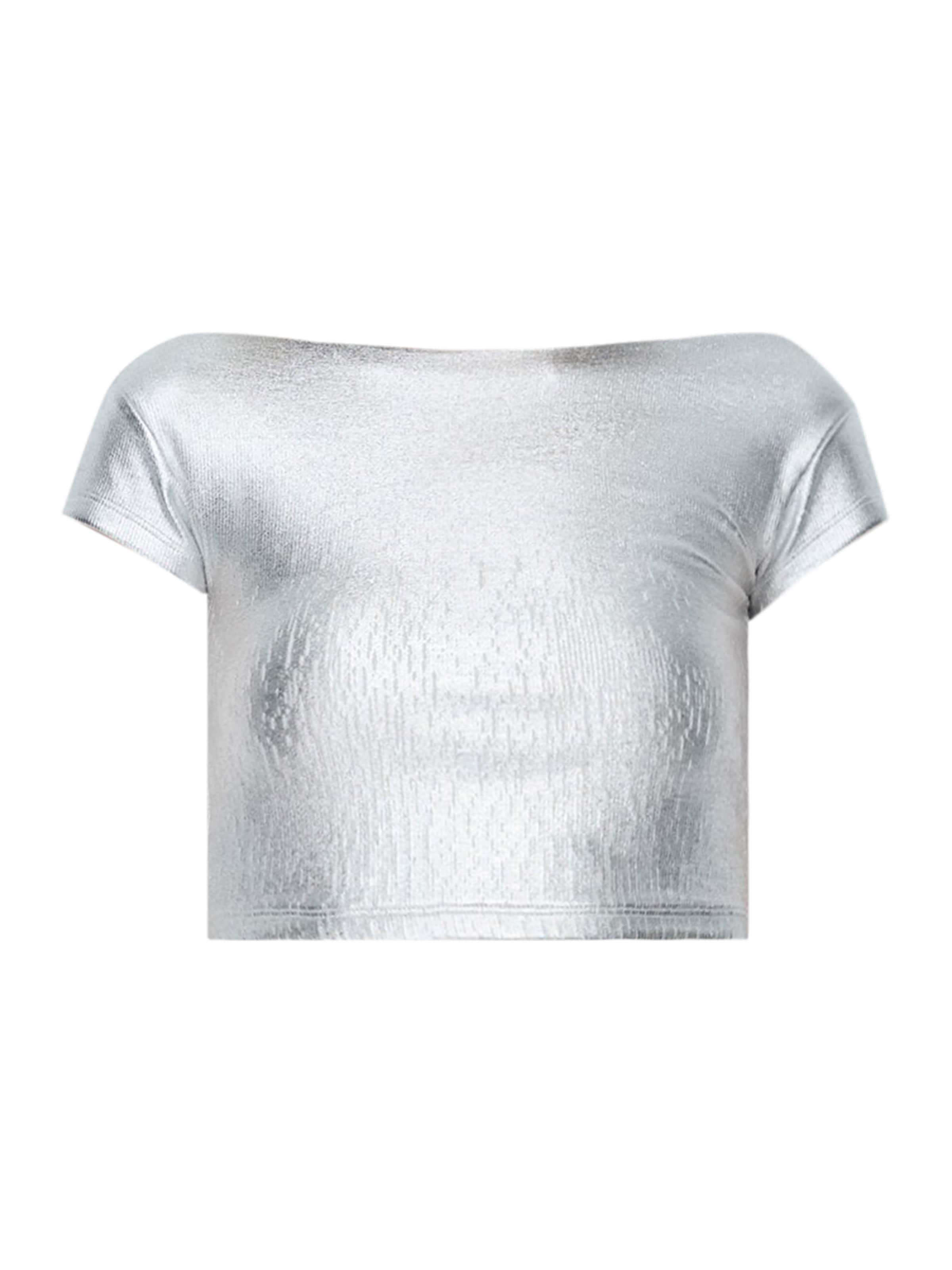 No Matter What Shirt in Zilver: voorkant