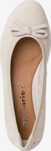 TAMARIS Ballet Flats in Beige