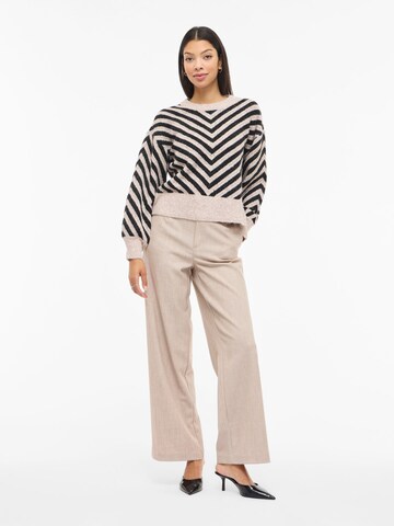 VILA - Jersey 'VILUNA' en beige