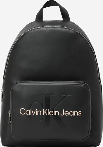 Calvin Klein Jeans Batoh – černá: přední strana