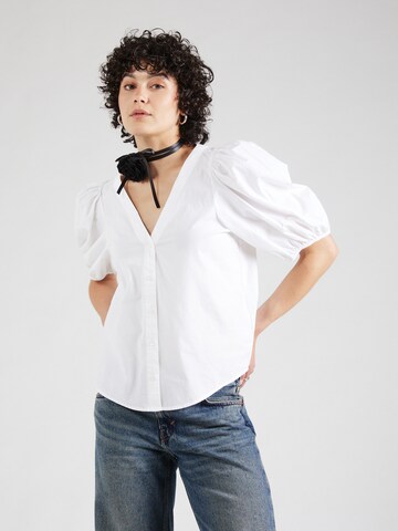 Monki Bluse in Weiß: Vorderseite