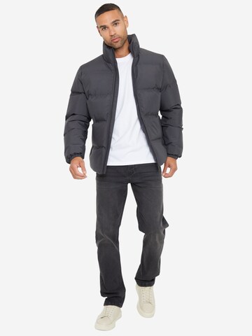 Threadbare Jacke 'Plum' in Grau