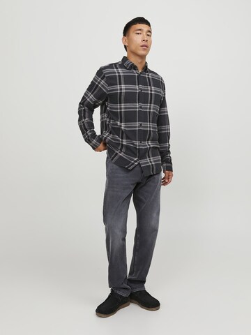 JACK & JONES Regular Jeans 'JJMike' in Black