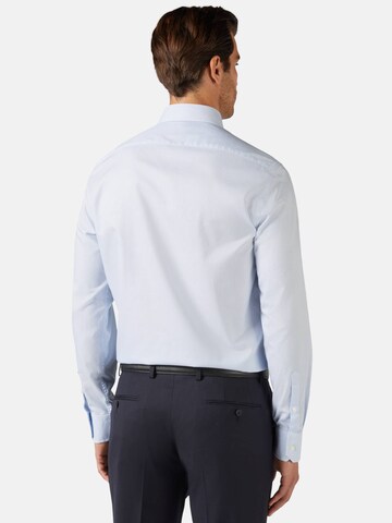 Boggi Milano Slim Fit Hemd in Blau