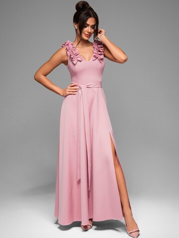 Ombre Abendkleid‌‌‌‌‌‌‌ in Pink: Vorderseite