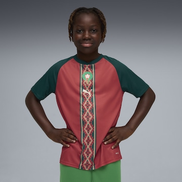 PUMA Functioneel shirt 'Marokko' in Rood: voorkant