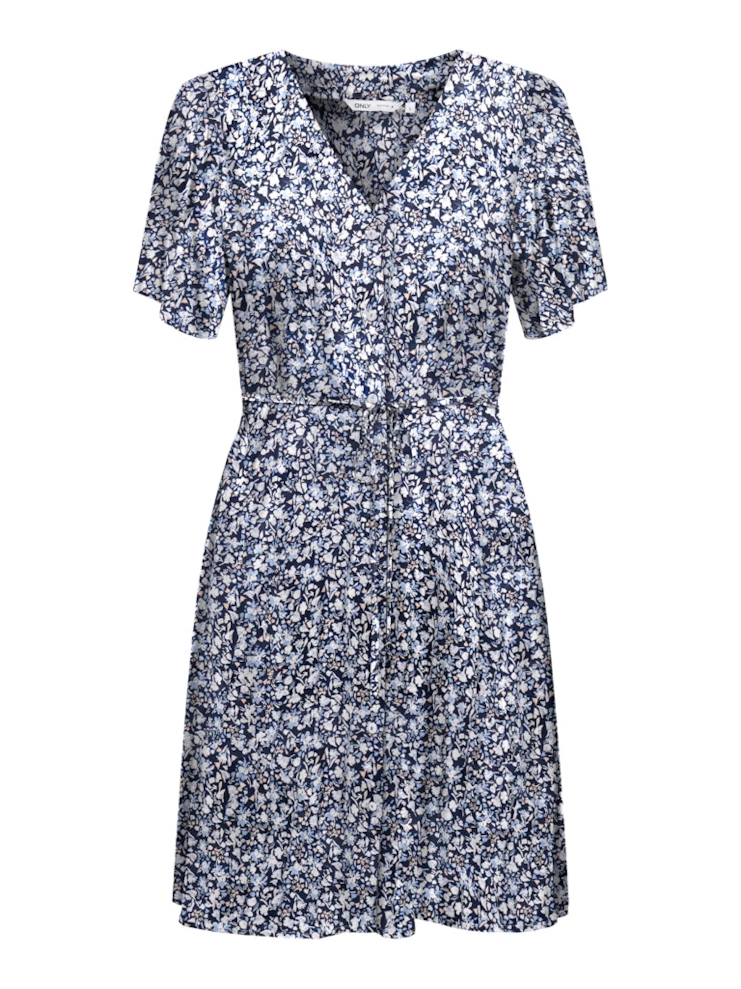 Robe-chemise 'ONLEVIDA' ONLY en bleu : devant