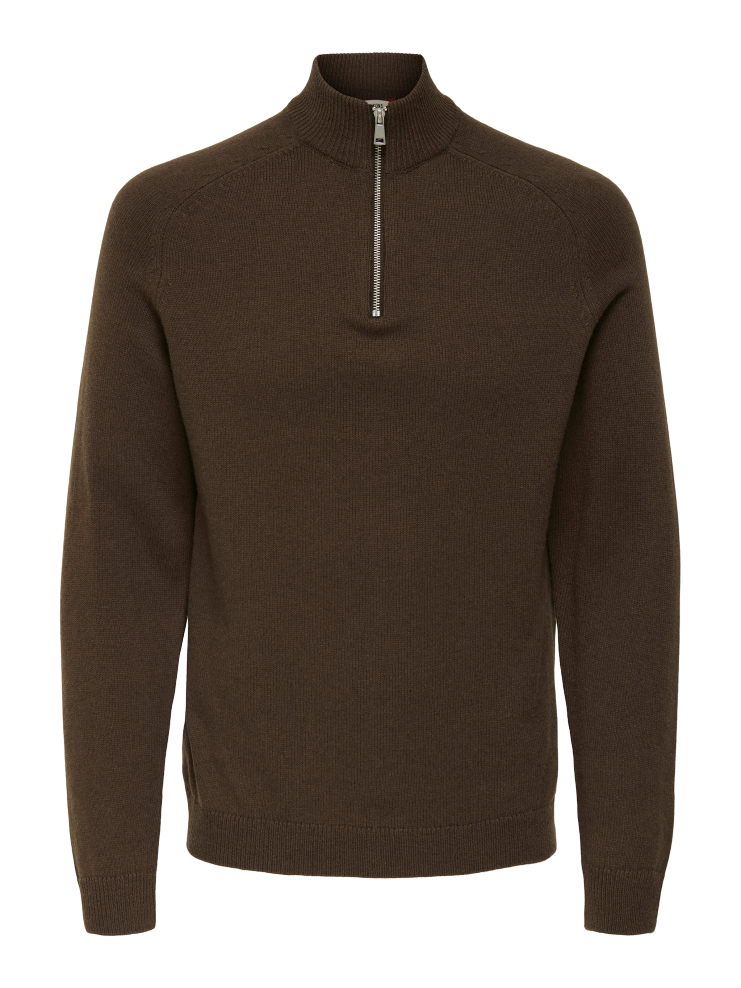 Only & Sons Свитер 'ONSEDWARD' в Коричневый: спереди