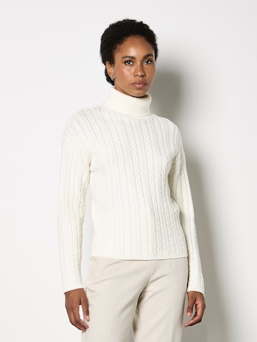 Pull-over ' ' Apricot en beige : devant