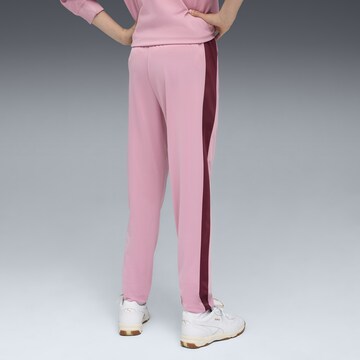 PUMA Slim fit Sports trousers 'T7 Always On' in Pink