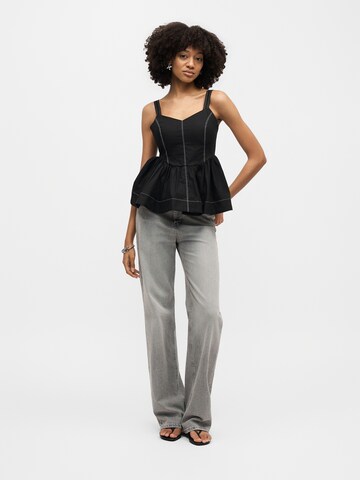 Haut 'MIRANDA' TOPSHOP en noir