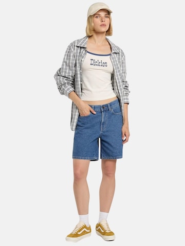 DICKIES Normalny krój Spodnie 'DICKIES 993 7 INCH CARPENTER SHORT BERMUDA' w kolorze niebieski