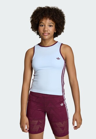 T-Shirt ADIDAS ORIGINALS en bleu : devant