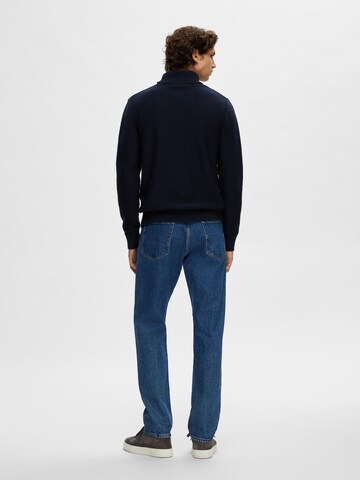 SELECTED HOMME Pullover 'AXEL' in Blau