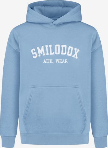 Smilodox Sweatshirt ' Kayson ' in Blue: front