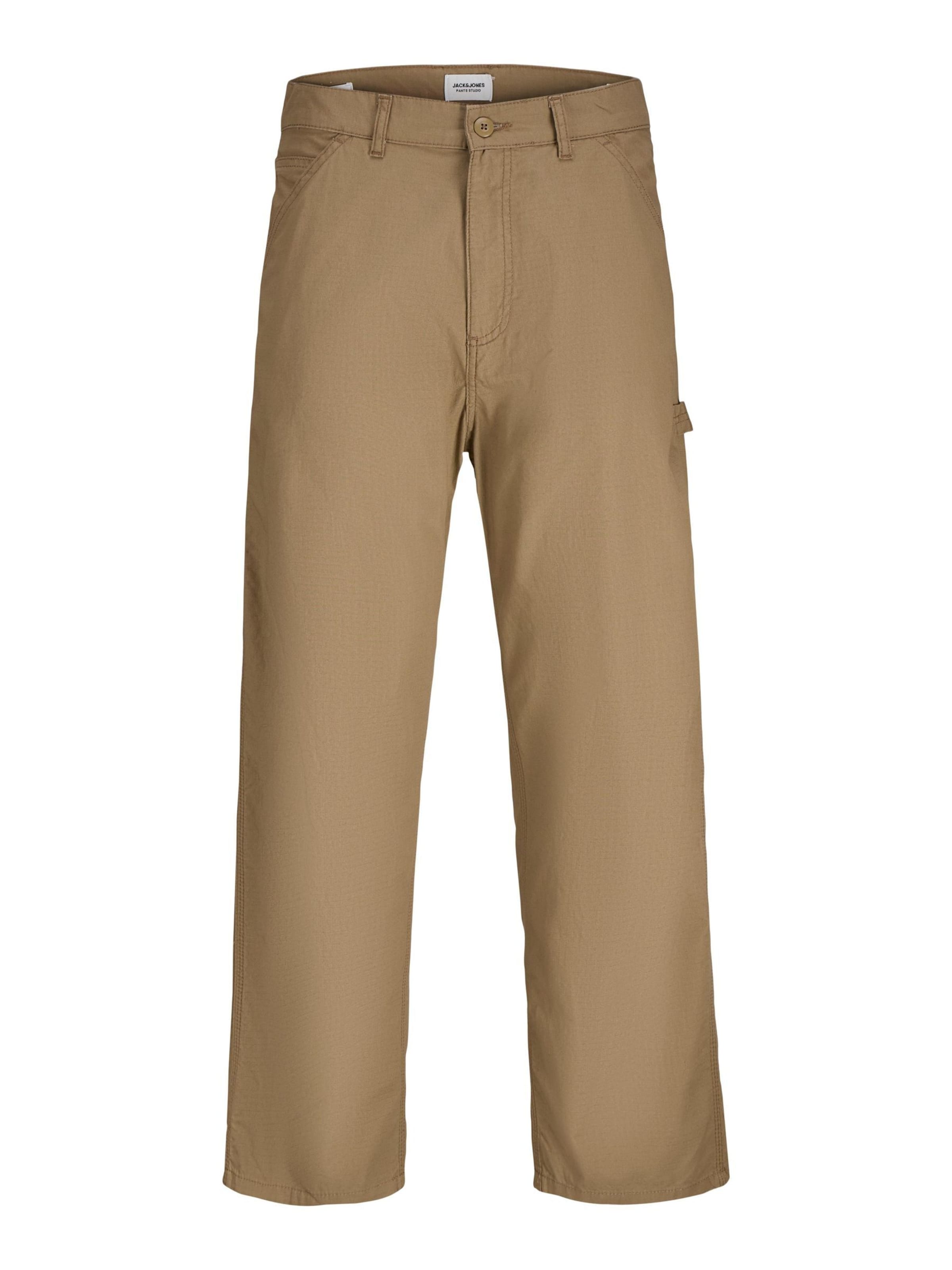 Jack & Jones Junior Pants in Brown: front