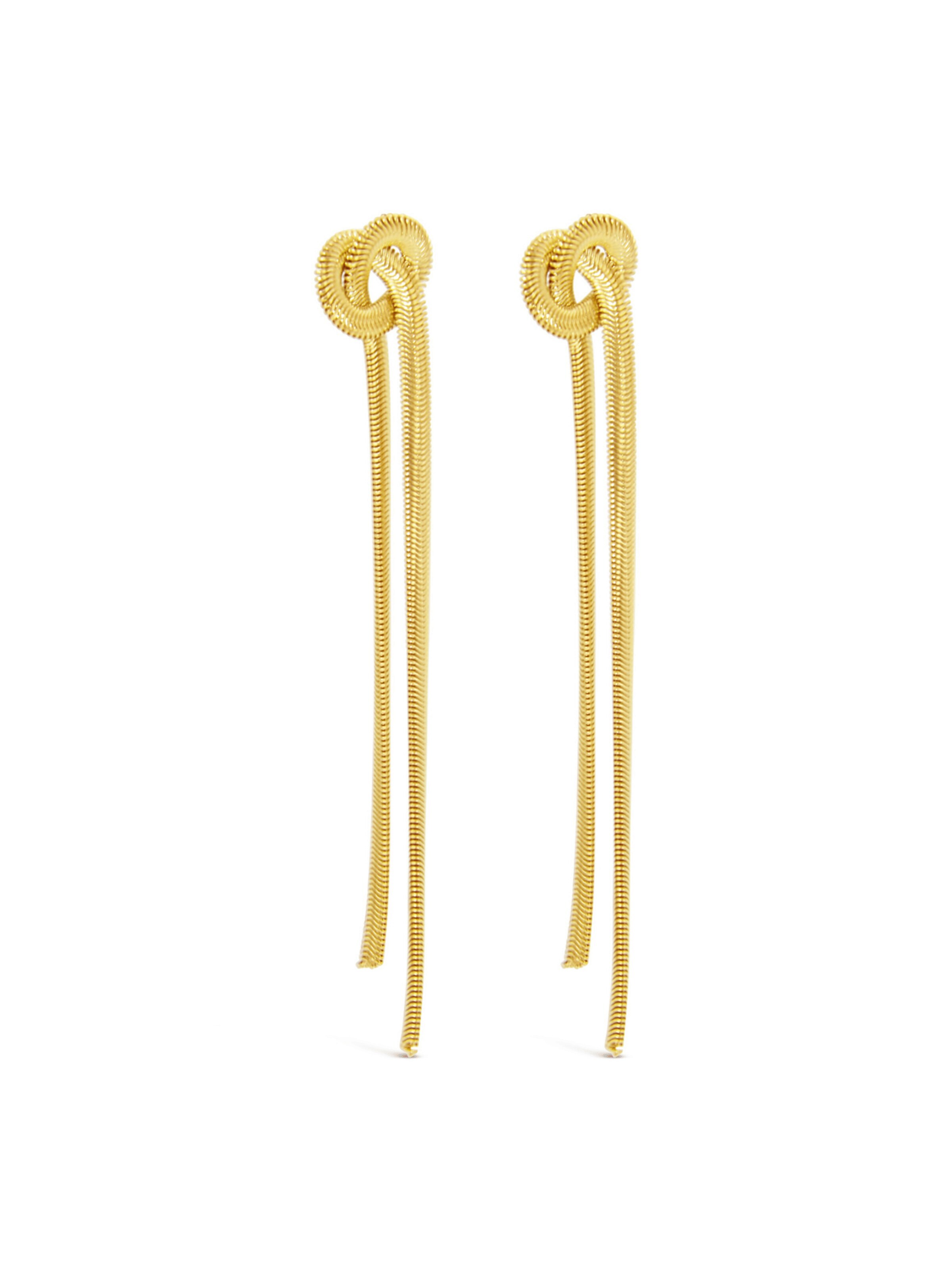 ARS-ARGENTI Earrings 'GORDIAN KNOTS' in Gold