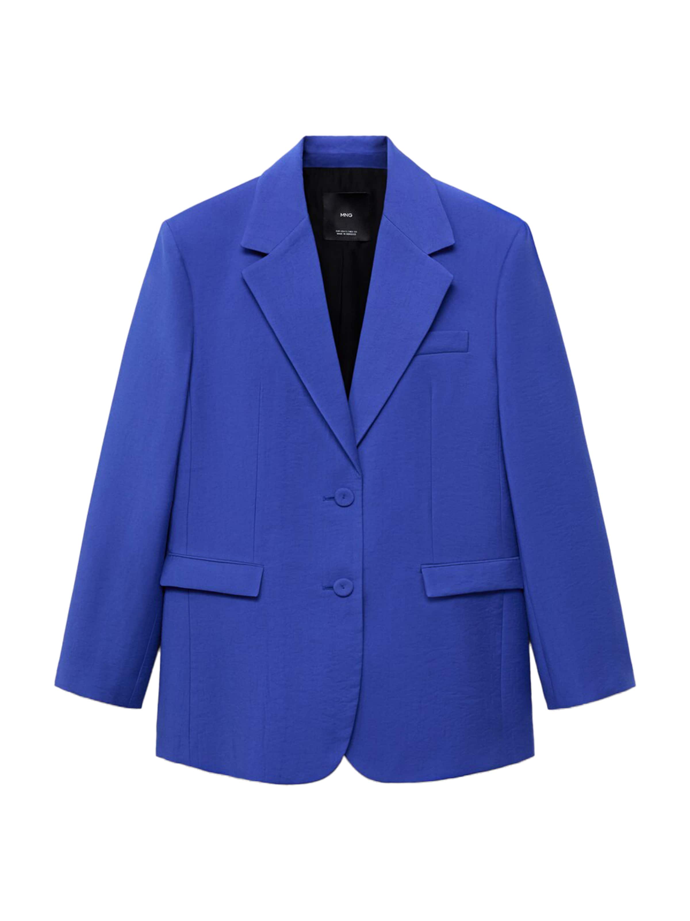 MANGO Blejzer 'PALMA' - Modrá: predná strana