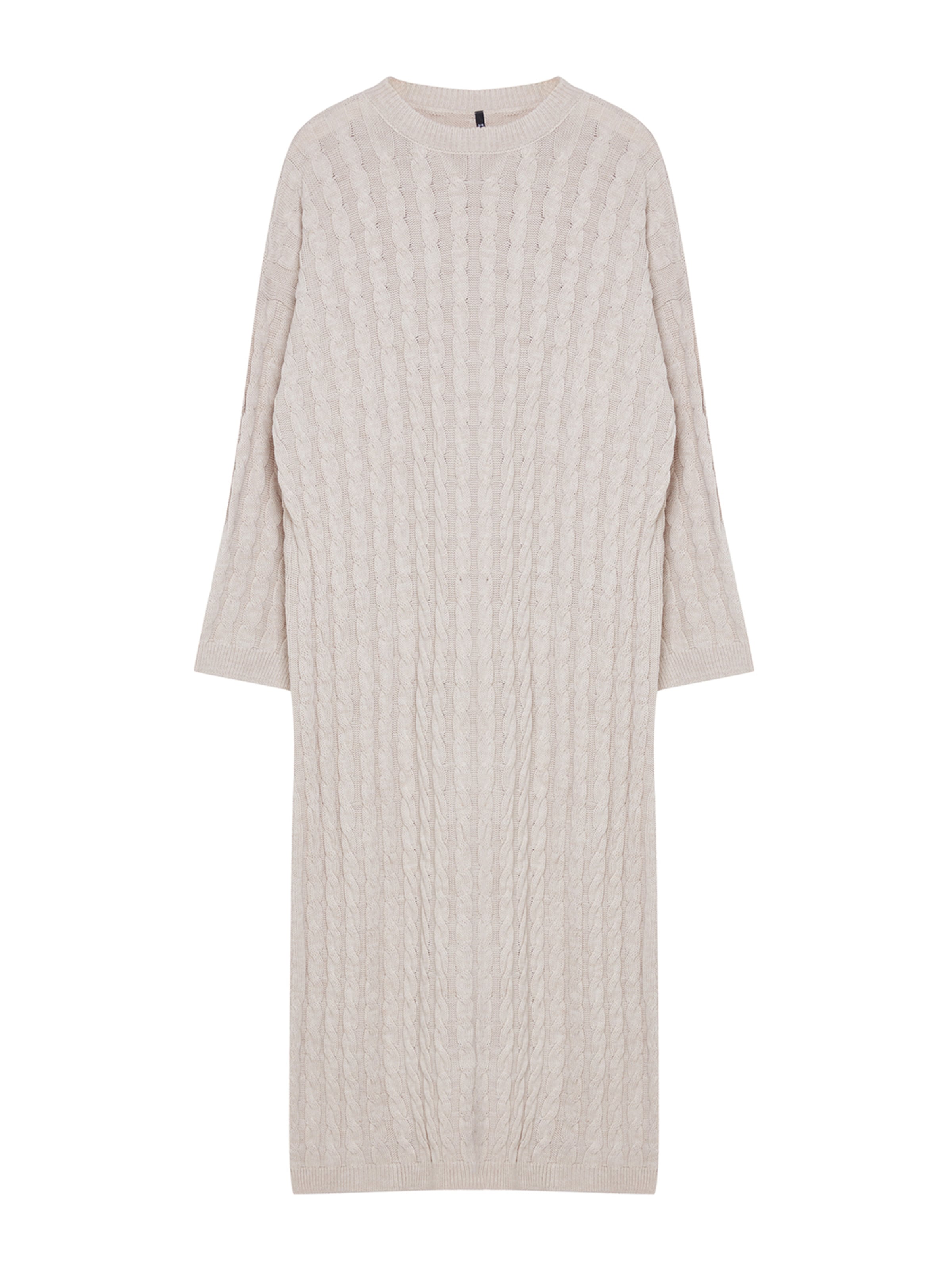 Trendyol Adīta kleita, krāsa - akmens, Preces skats