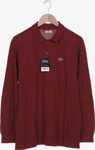 LACOSTE Shirt in L-XL in Red: front