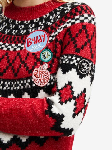 Pull-over 'Buddy' Desigual en rouge