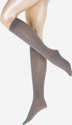 Gambaletto 'Freja' di Swedish Stockings in grigio: frontale