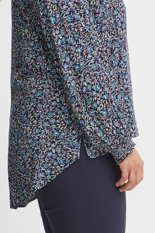 Fransa - Blusa 'SILJA' em azul