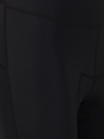 Skinny Pantalon de sport 'Albris' Maloja en noir