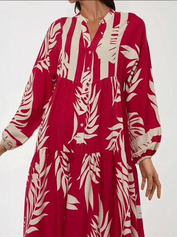 Hiccup Kleid in Rot