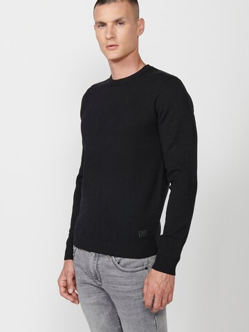 Pull-over 'Punto' KOROSHI en noir