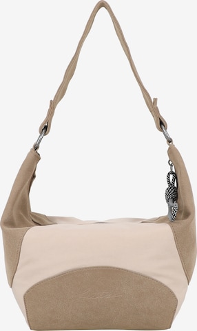 Fritzi aus Preußen Shoulder bag 'Gimmy Sky' in Beige: front