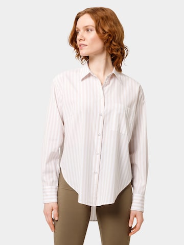 Les Lunes Bluse i beige: forside
