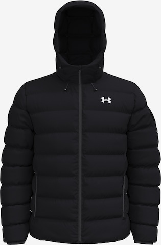 UNDER ARMOUR Sportjas in Zwart: voorkant