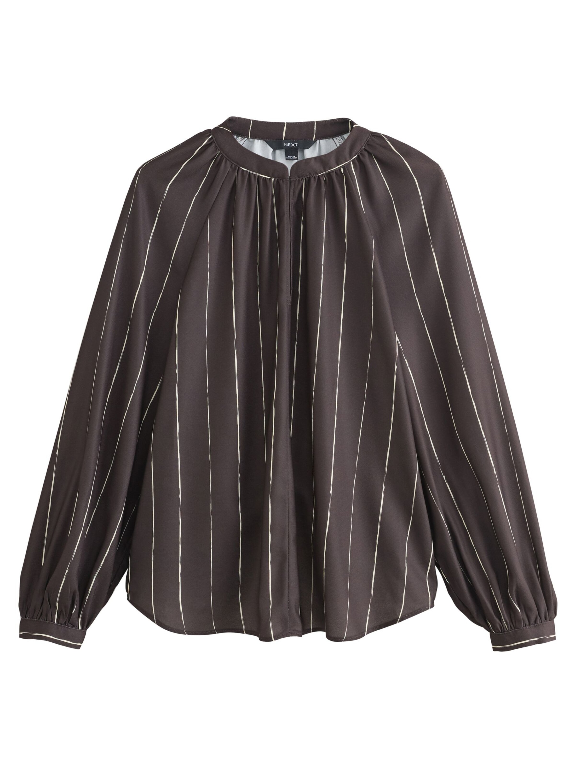 Next Блуза в кафяво: отпред