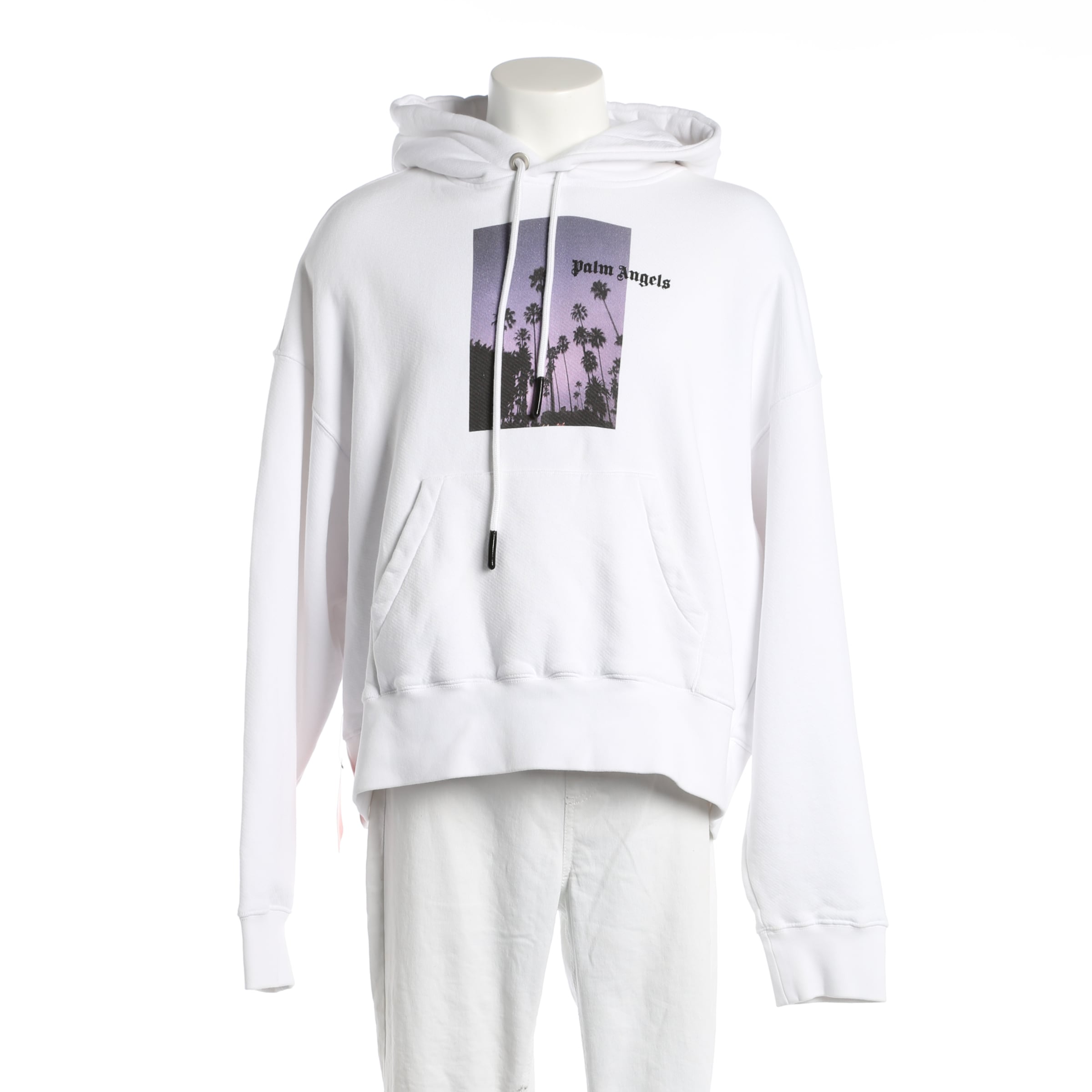 Palm Angels Sweatshirt / Sweatjacke M in Lila: Vorderseite
