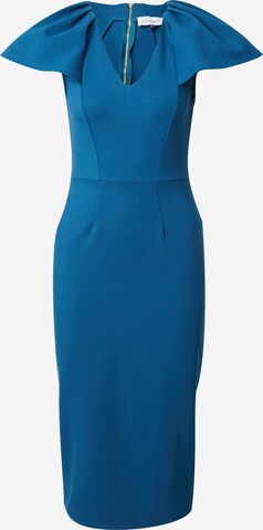 Closet London - Vestido de tubo 'Closet London' en azul: frente