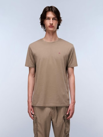 NAPAPIJRI Bluser & t-shirts 'Salis' i grå: forside