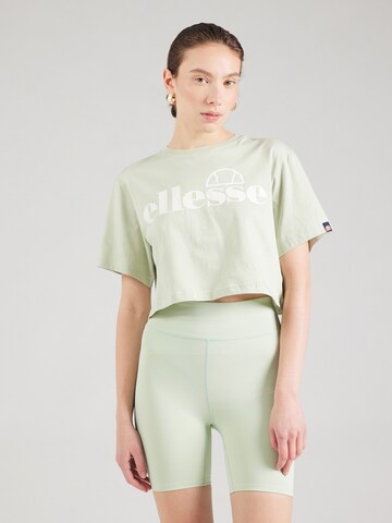 Maglietta 'SILO' di ELLESSE in verde: frontale