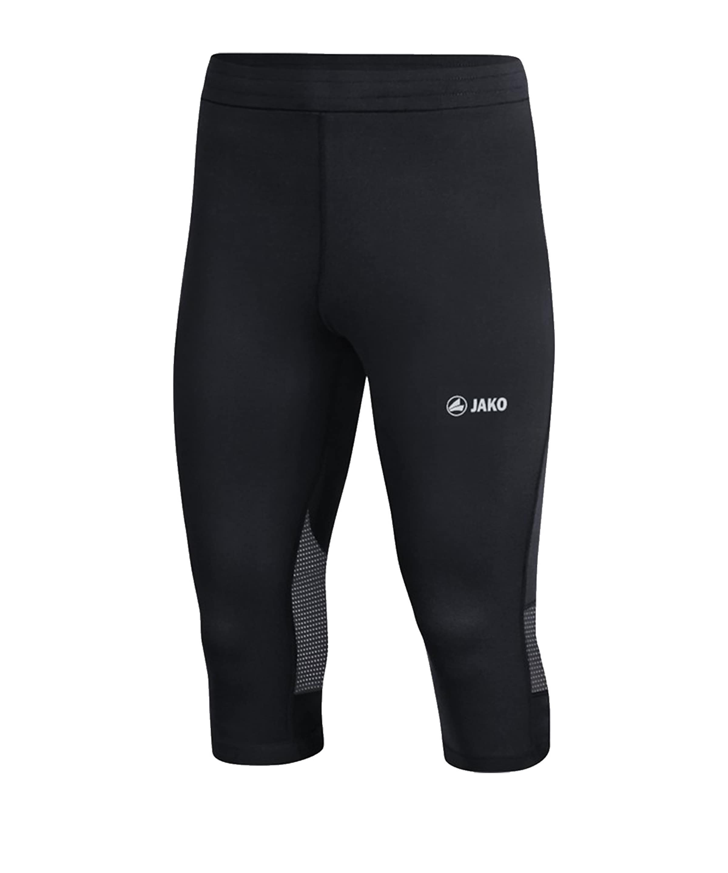 JAKO Skinny Sporthose in Schwarz: Vorderseite