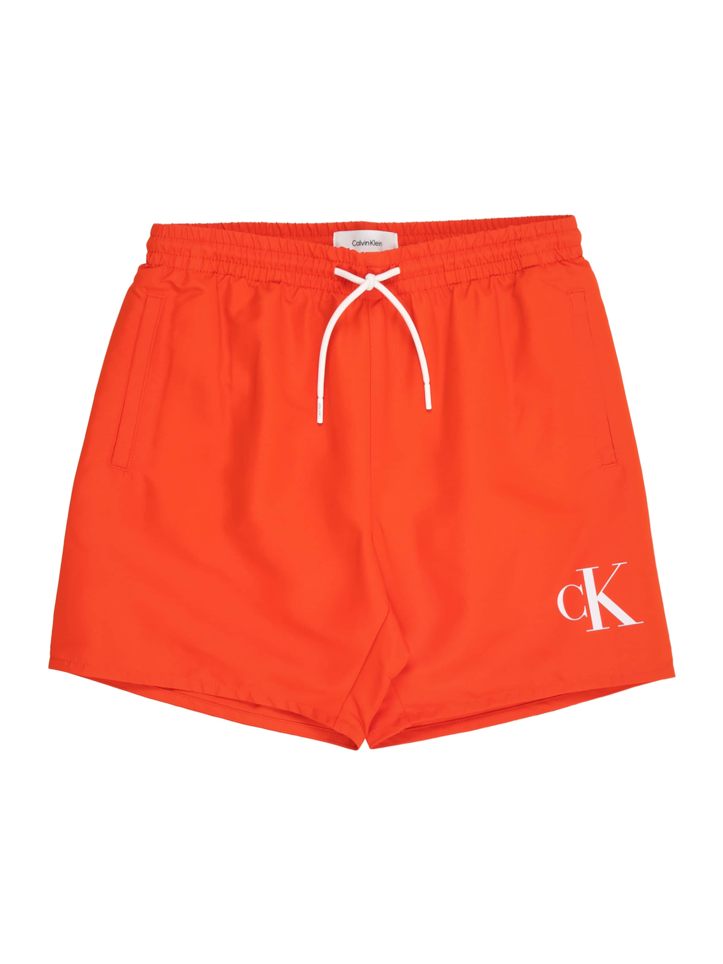 Calvin Klein Swimwear - Bermudas en rojo: frente