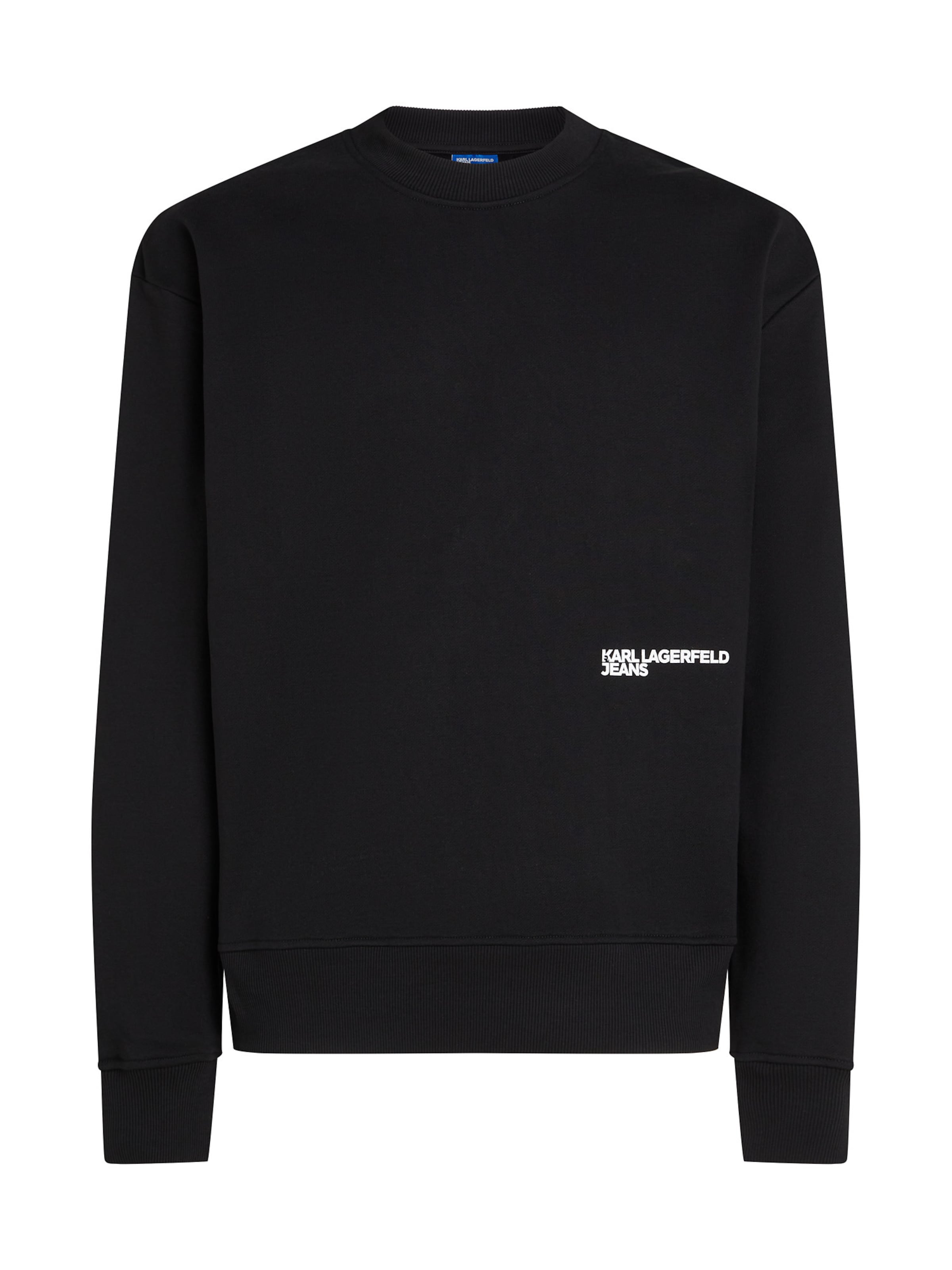 KARL LAGERFELD JEANS Dressipluus, värv must: eest vaates