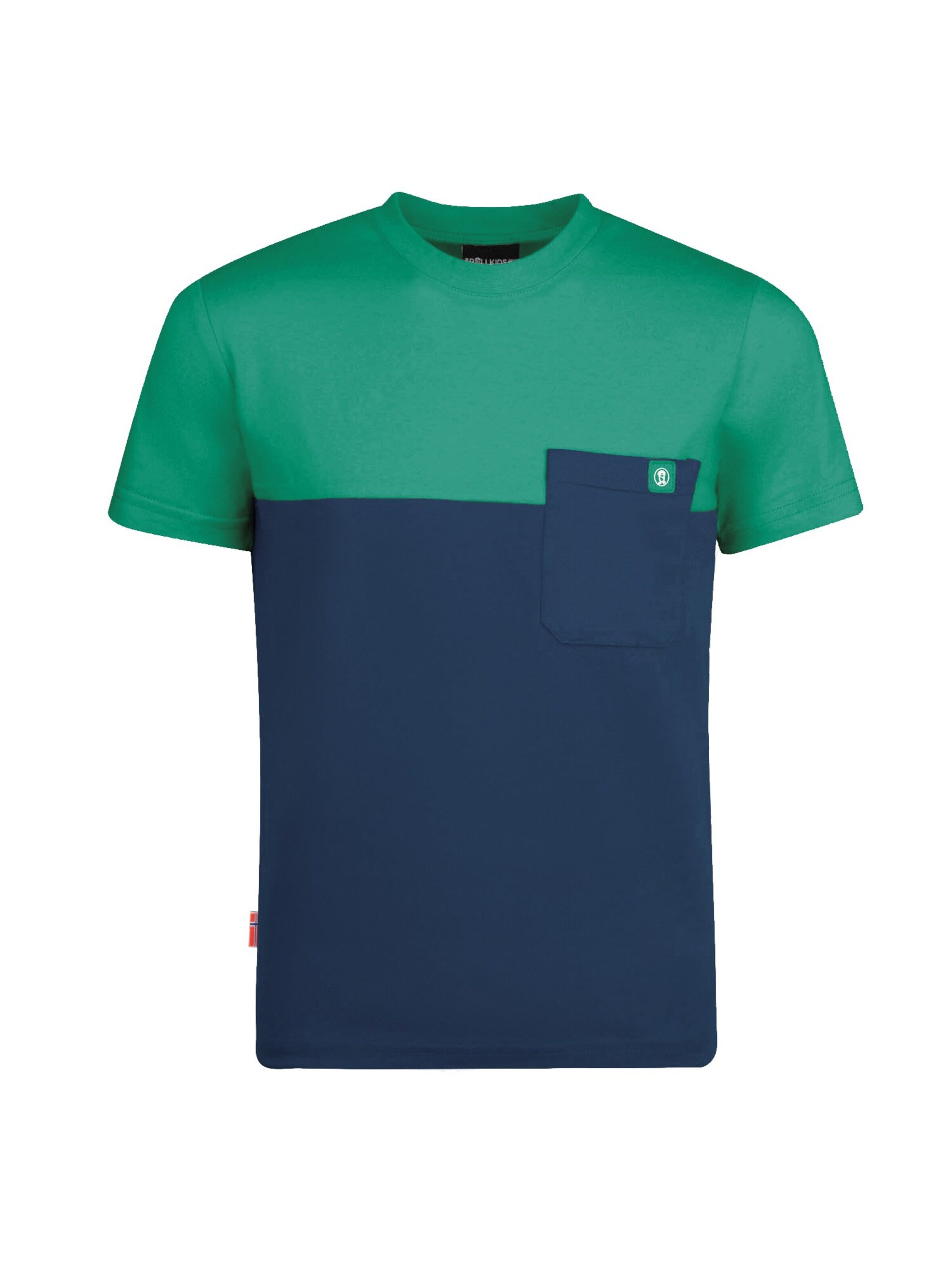 TROLLKIDS Performance Shirt in Blue: front